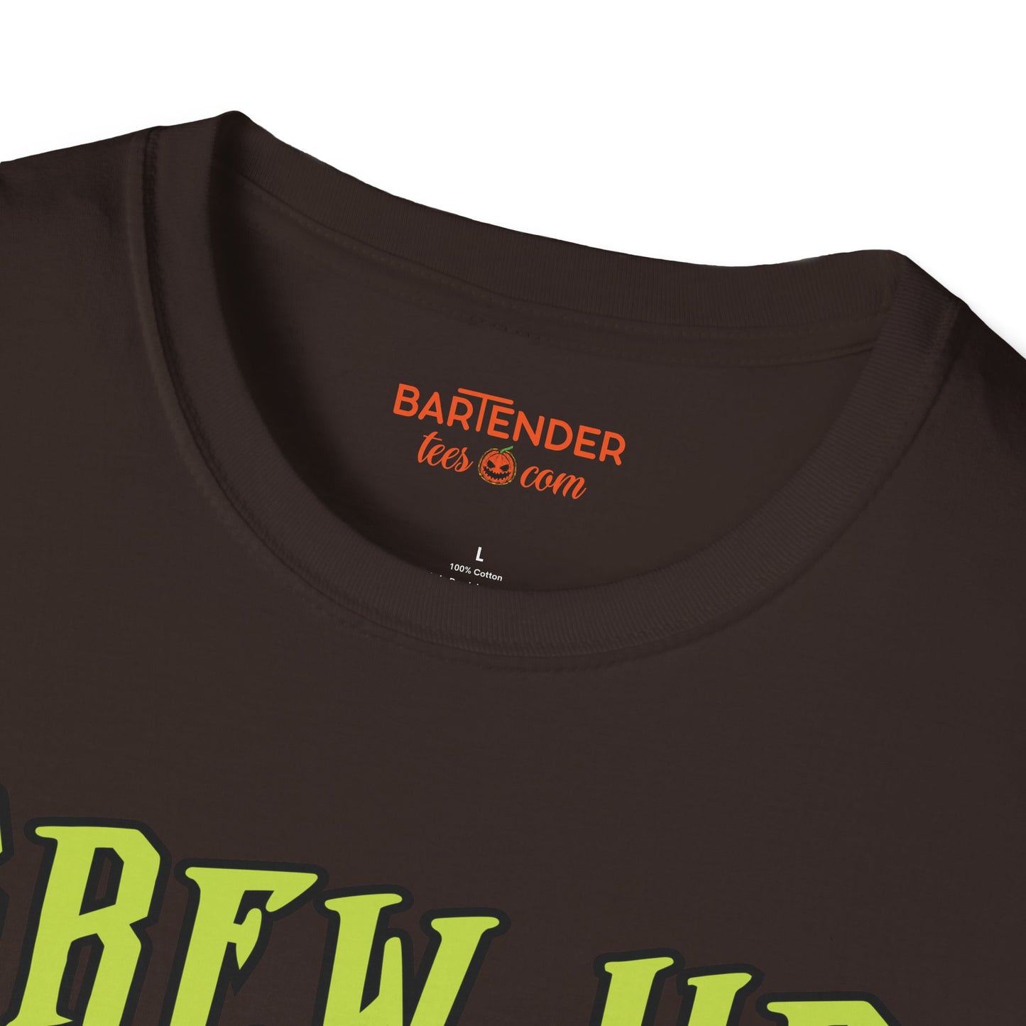 "Brew up some Spirits" Halloween Bartender Softstyle T-Shirt