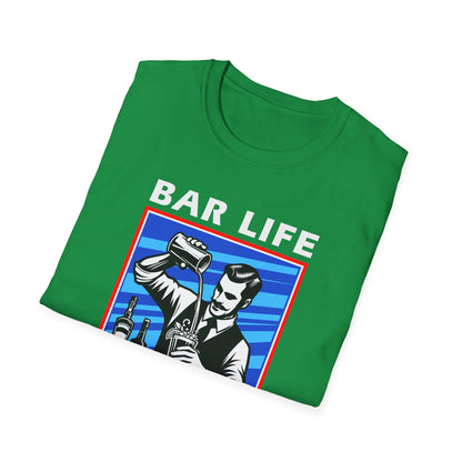 "Bar Life Where my Pour Choices Shine" Men's Bartender Tee