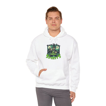 "Brew Up Some Spirits" Halloween Bartender Hoodie