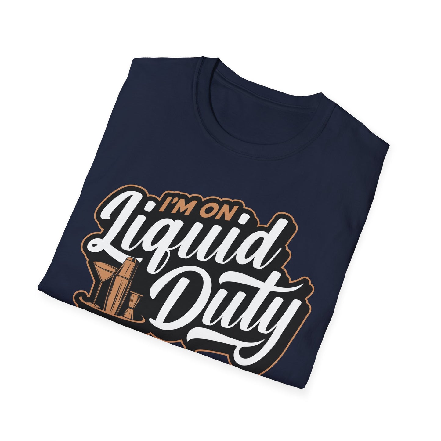 "I'm on Liquid Duty" Men's Bartender Tee