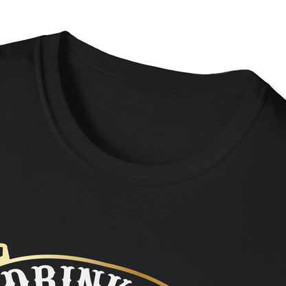 "Drink Up, Santa's Not the Only One Coming Tonight" Unisex Softstyle T-Shirt