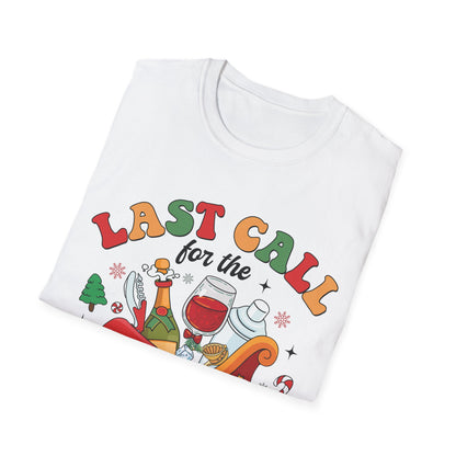 "Last Call for the Sleigh Ride" Softstyle T-Shirt