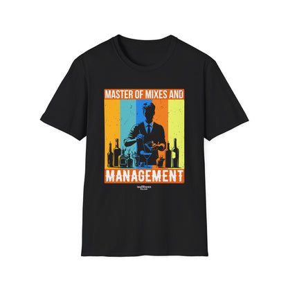 "Master of Mixes and Management" Softstyle T-Shirt