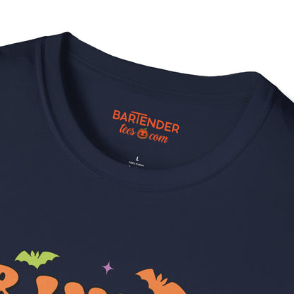 "Drink or Treat Motherfker" Halloween Bartender Softstyle T-Shirt