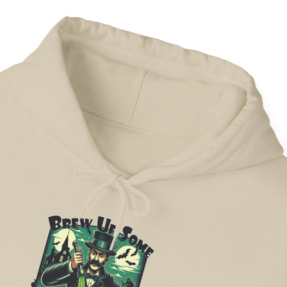 "Brew Up Some Spirits" Halloween Bartender Hoodie