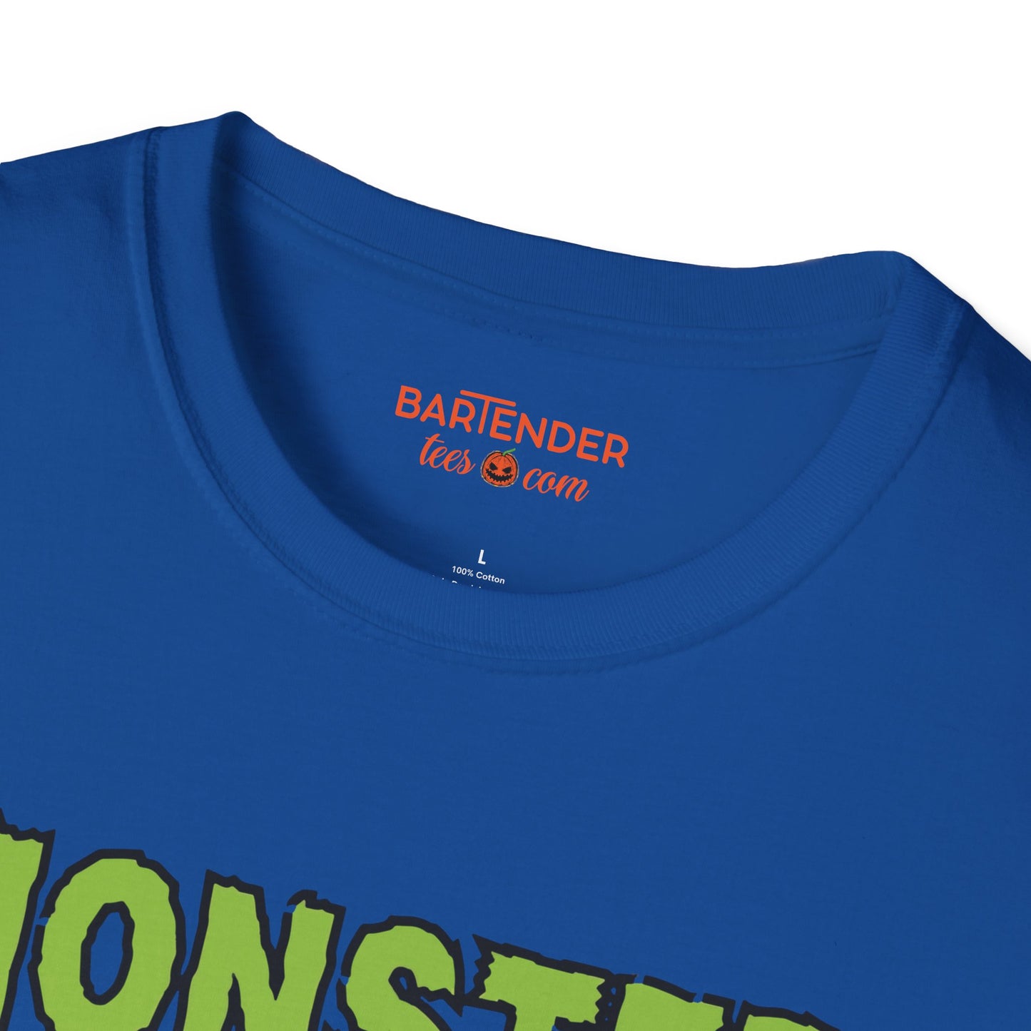 "Monster Mash Mixologist" Halloween Bartender Softstyle T-Shirt