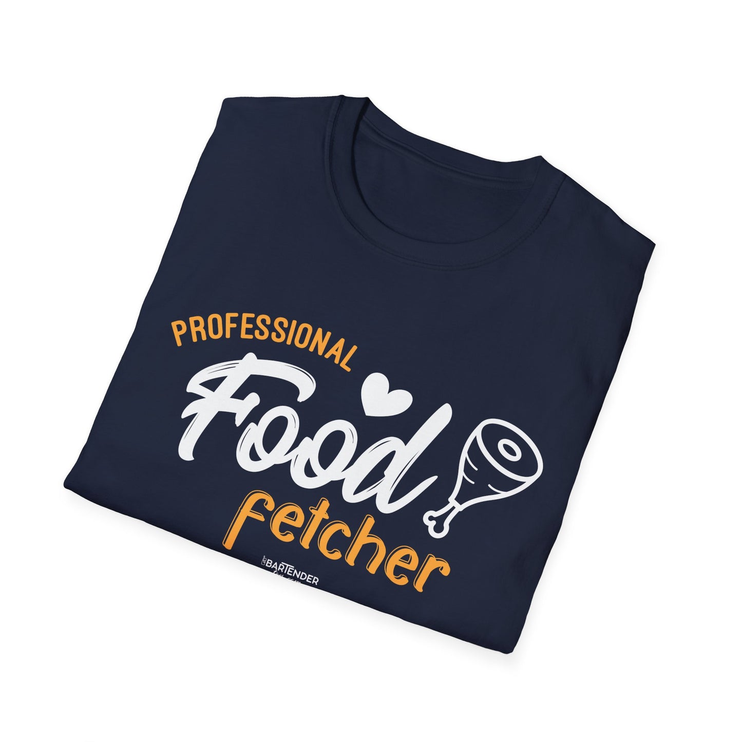 "Professional Food Fetcher" Unisex Softstyle T-Shirt