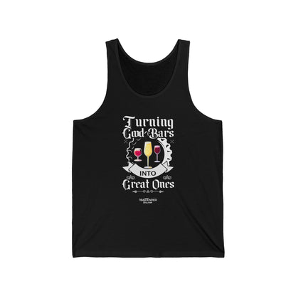 "Turning Good Bars into Great Ones" Men’s Bartender Tank Top