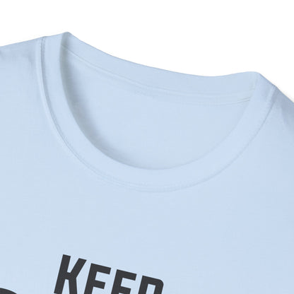 "Keep Calm and Let the Server Handle It" Unisex Softstyle T-Shirt