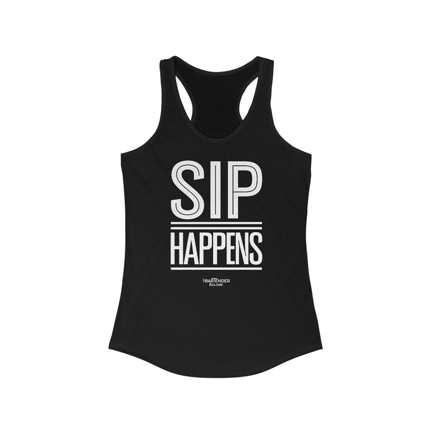 "Sip Happens" Women's Bartender Tank Tops