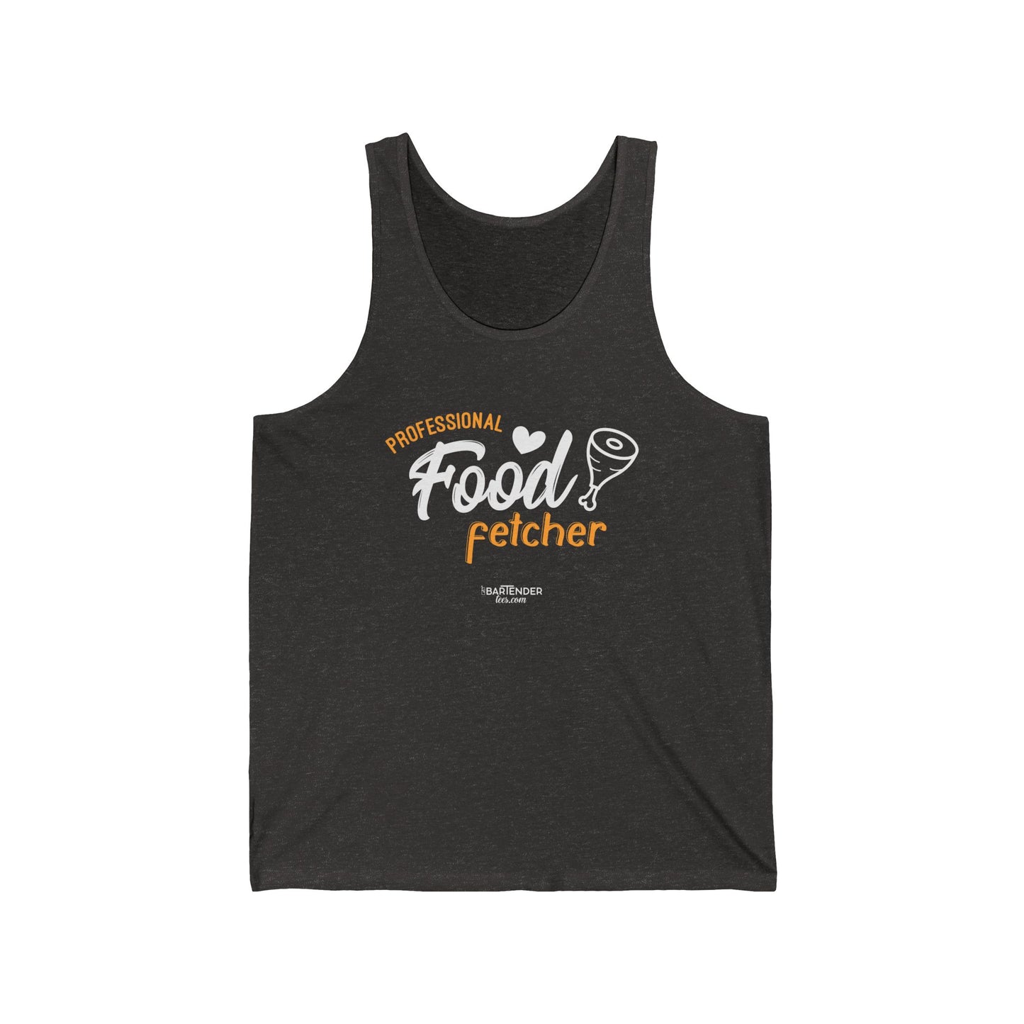 "Professional Food Fetcher" Men’s Bartender Tank Top