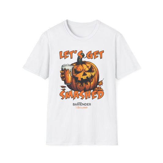 “Let’s Get Smashed”  v2 Halloween Bartender Tee