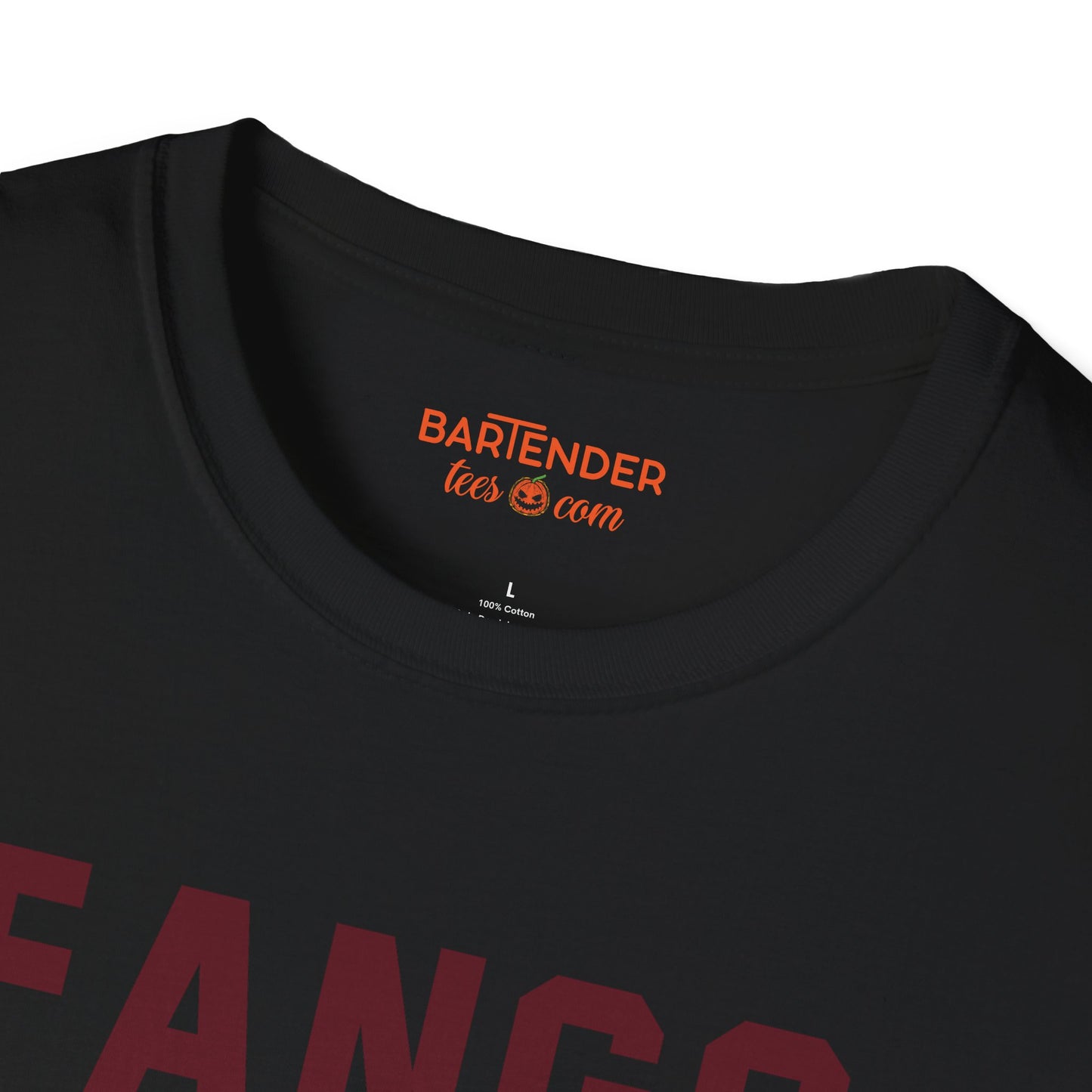 "Fangs for the Memories" Halloween Bartender Softstyle T-Shirt