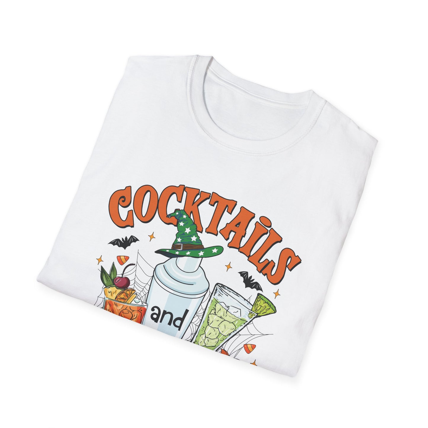 "Cocktails and Curses" Softstyle T-Shirt