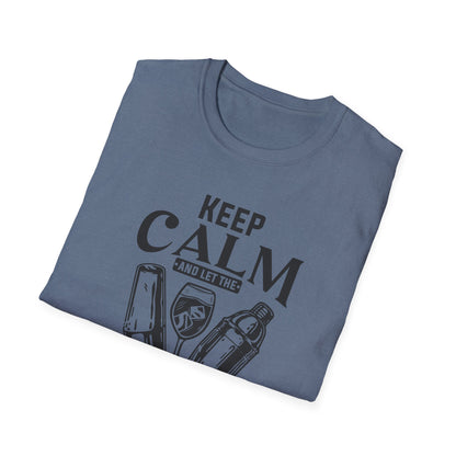 "Keep Calm and Let the Server Handle It" Unisex Softstyle T-Shirt