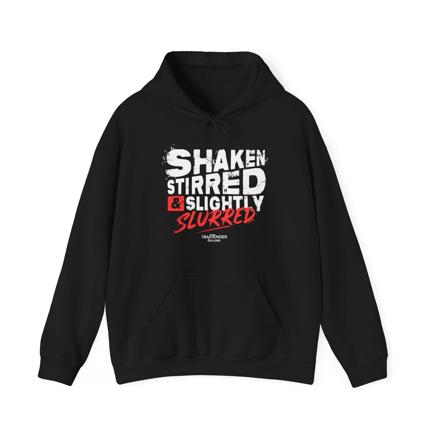 "shaken stirred and slightly stirred" Bartender Hooded Sweatshirt