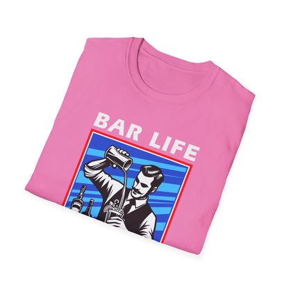 "Bar Life Where my Pour Choices Shine" Men's Bartender Tee