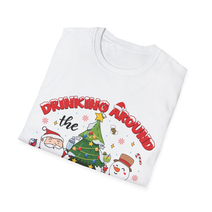 "Drinking Around the Christmas Tree" Unisex Softstyle T-Shirt