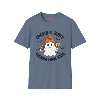 "Ghouls Just Wanna Have Rum" Halloween Bartender Softstyle T-Shirt