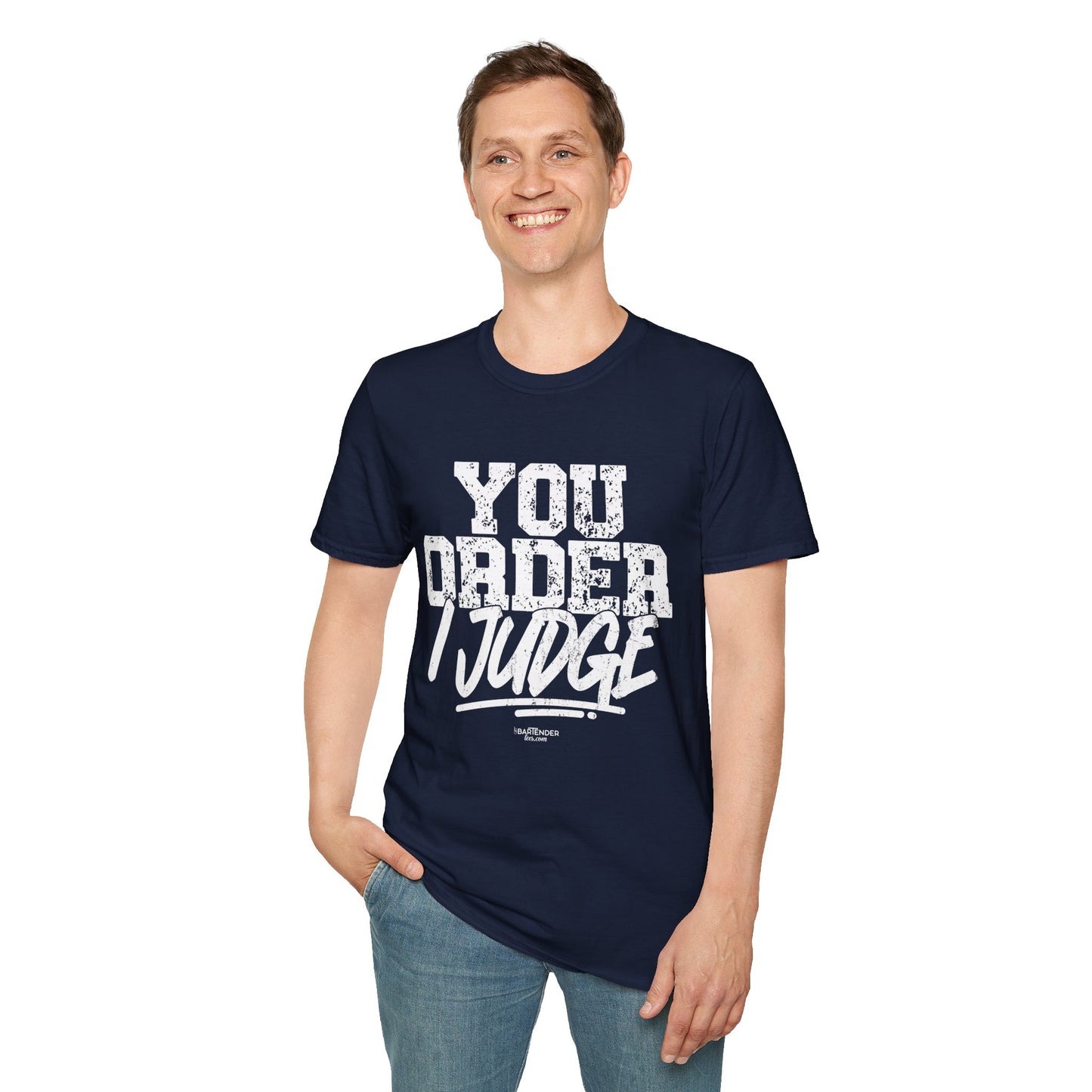 "You Order I Judge" Men's Bartender Tee