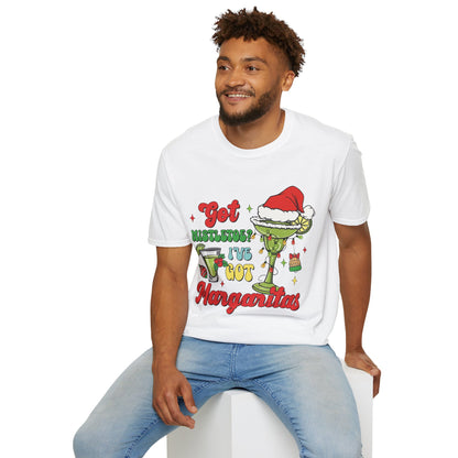 "Got Mistletoe? I've Got Margaritas" Unisex Softstyle T-Shirt