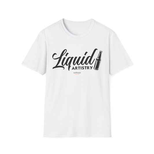 "Liquid Artistry" Men's Bartender Tee