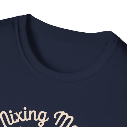 "Mixing Magic, One Cocktail at a Time" Softstyle T-Shirt