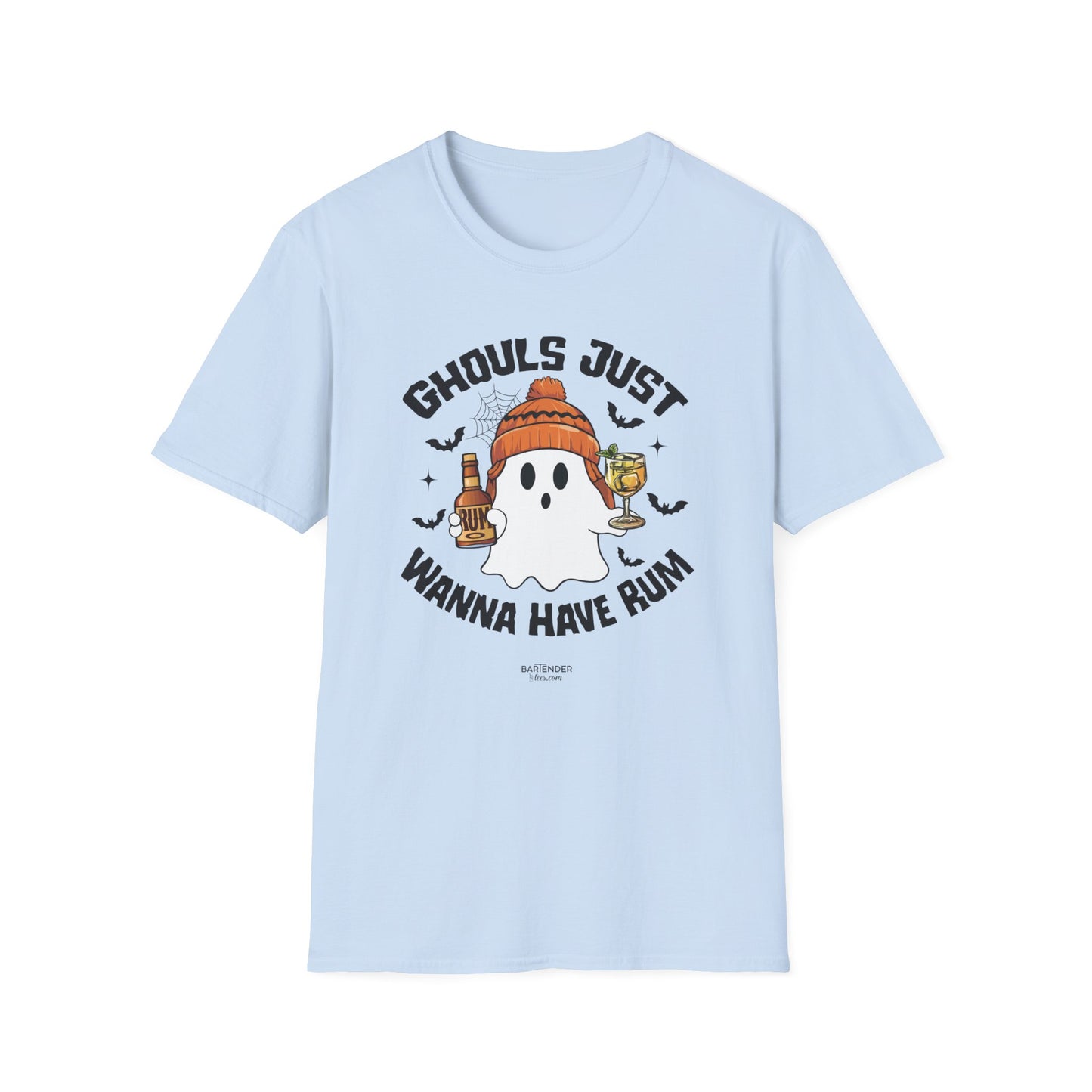 "Ghouls Just Wanna Have Rum" Softstyle Unisex Halloween T-Shirt