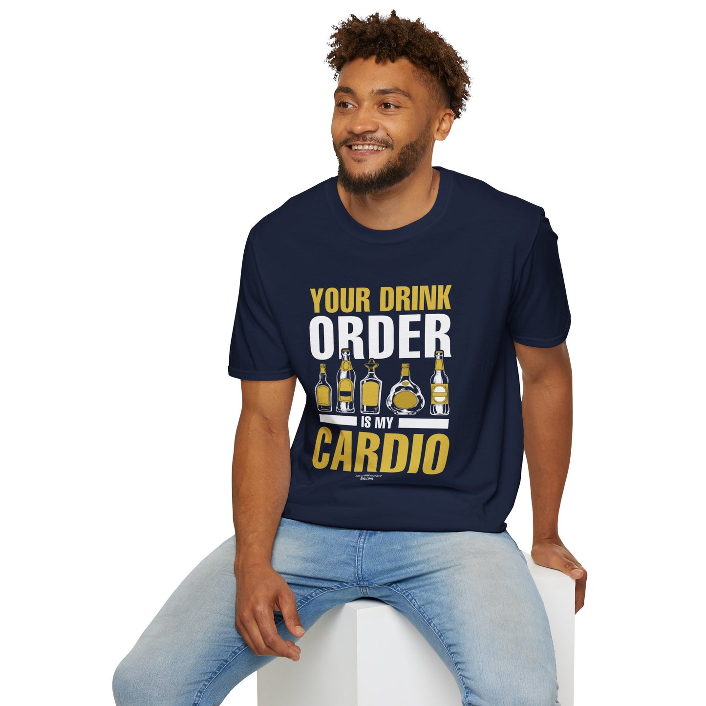 "Your Drink Order is my Cardio" Men's Bartender Tee