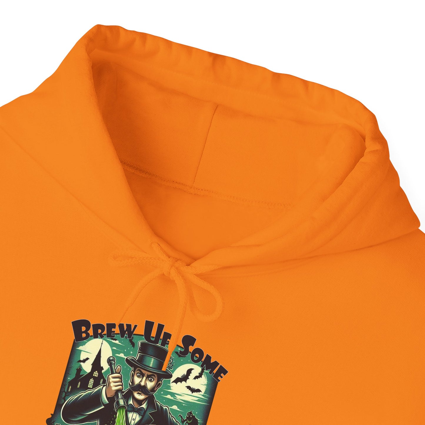 "Brew Up Some Spirits" Halloween Bartender Hoodie