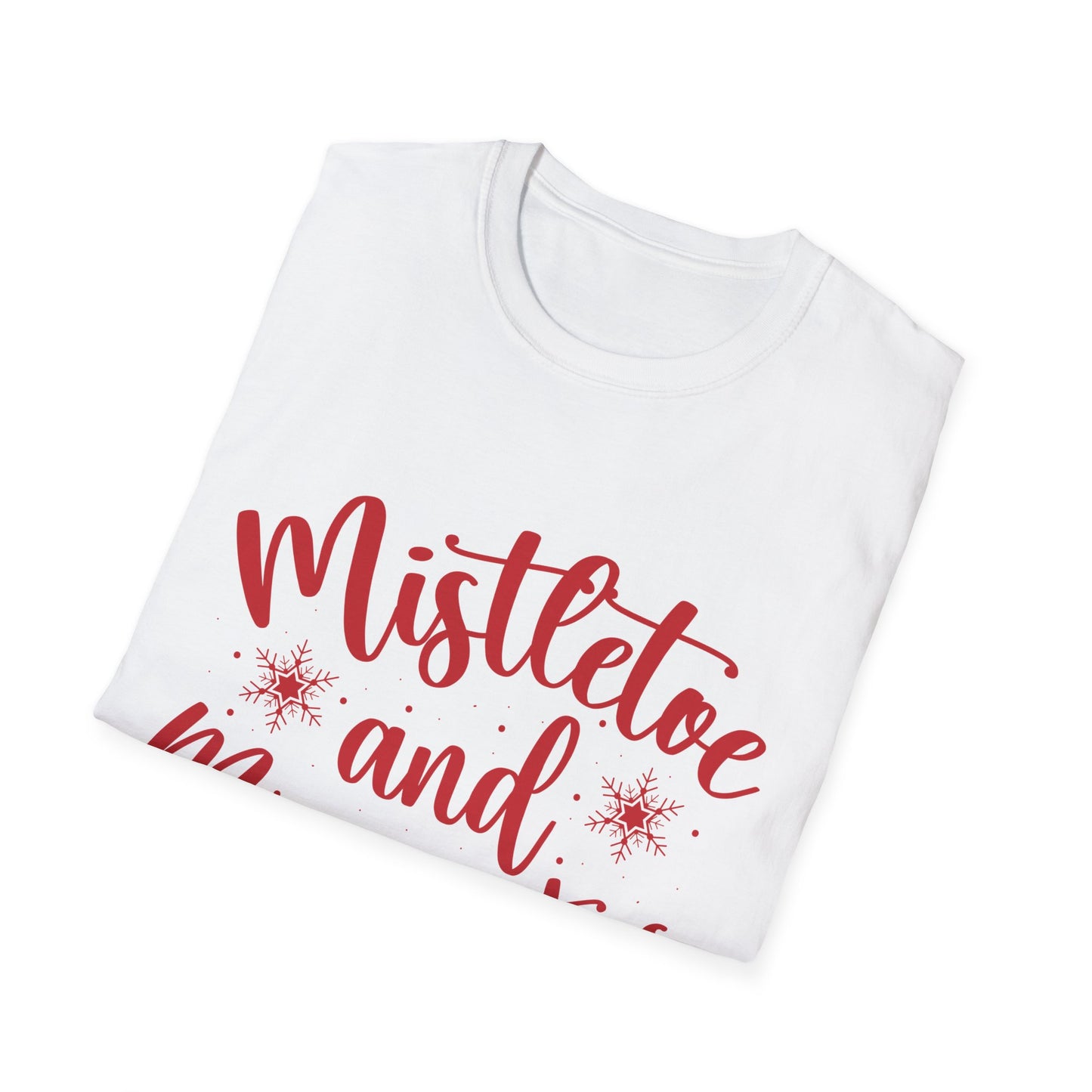 "Mistletoe and Margaritas" Unisex Softstyle T-Shirt