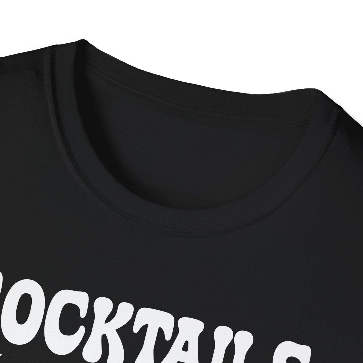 "Cocktails are cheaper than therapy" Men's Bartender Softstyle T-Shirt