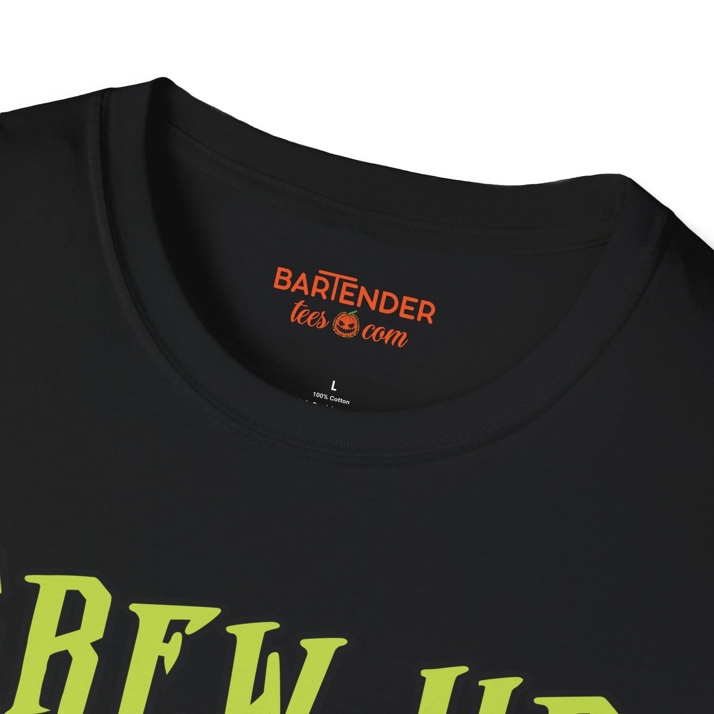 "Brew up some Spirits" Halloween Bartender Softstyle T-Shirt