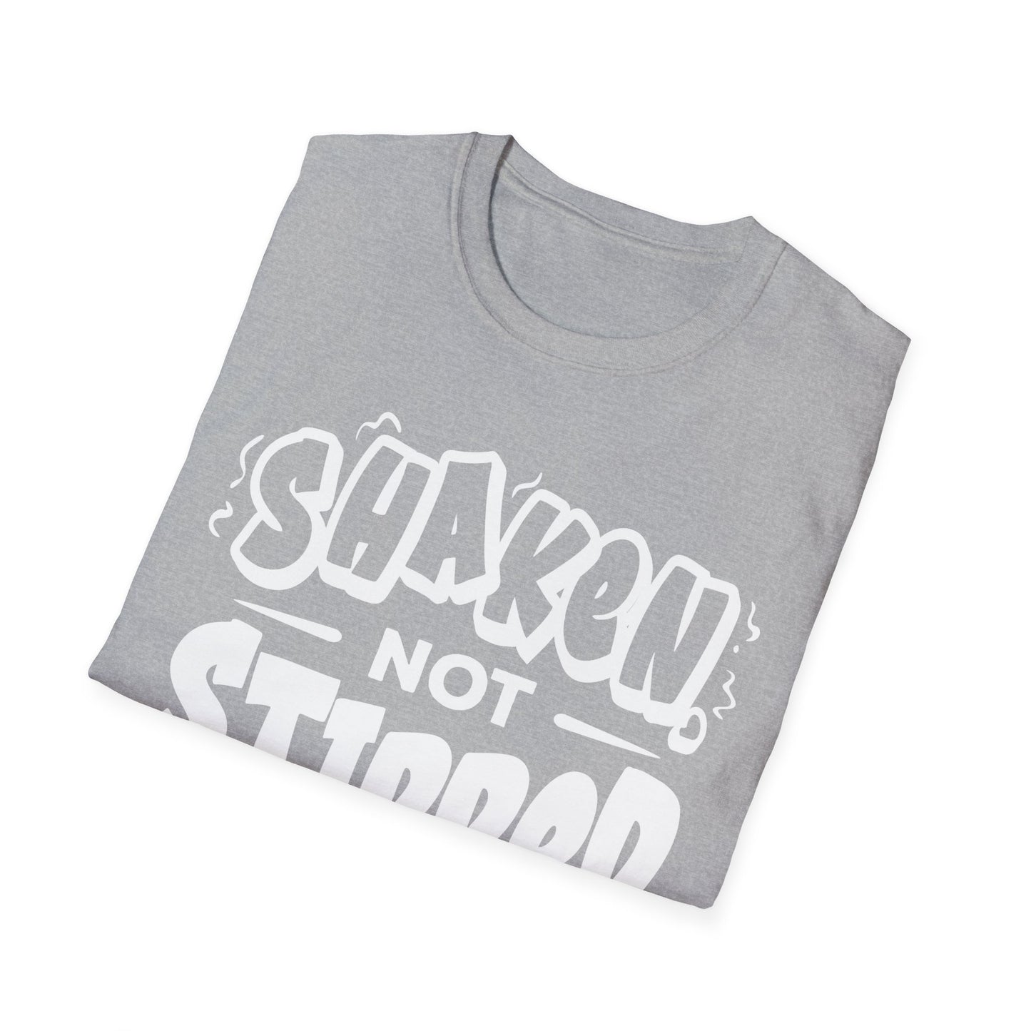 "Shaken Not Stirred Just Like my Life" Men's Bartender Tee