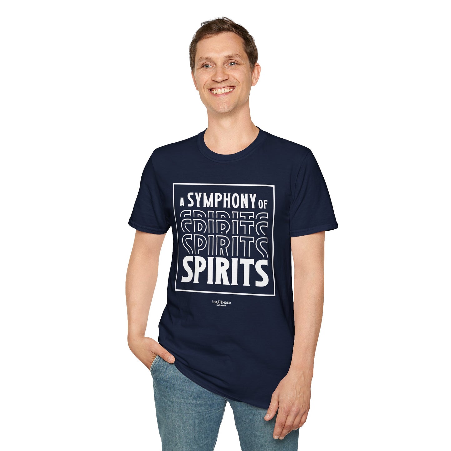 "A Symphony of Spirits" Bartender T-Shirt