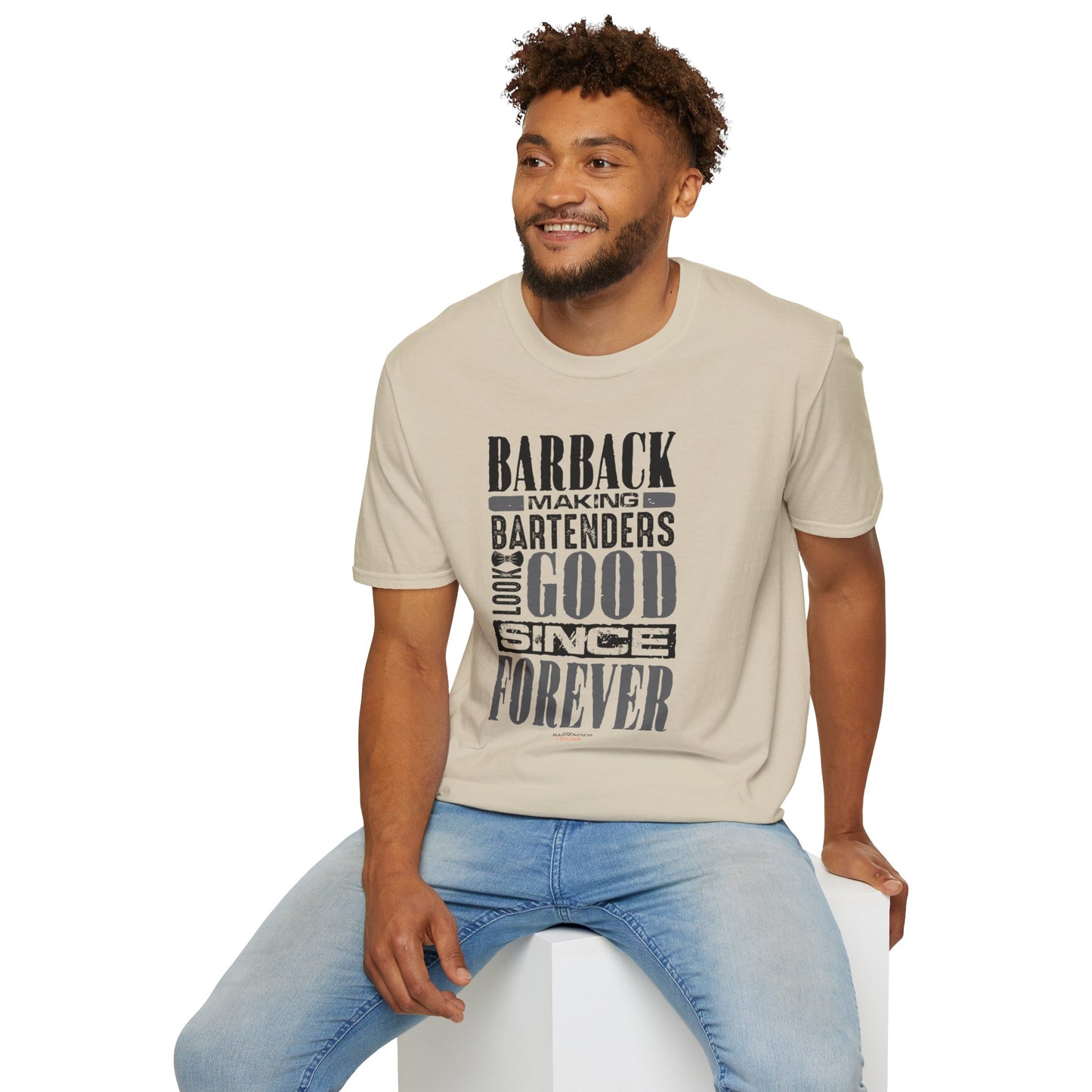 "Barback: Making Bartenders Look Good Since Forever" Bartender Tee