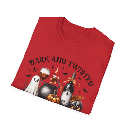 "Dark and Twisted" Softstyle Unisex Halloween T-Shirt