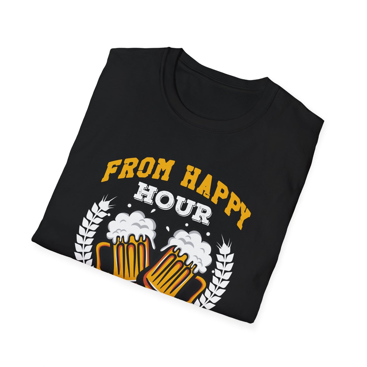 "From Happy Hour to Last Call, I Run It All" Softstyle T-Shirt