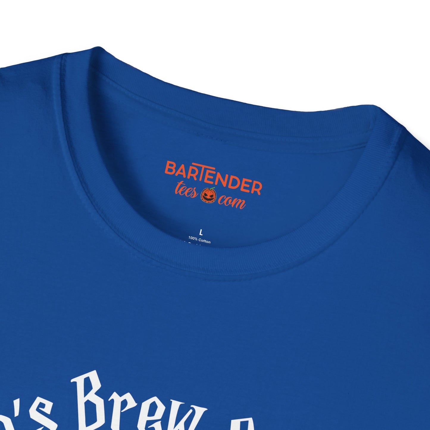 "Witchs Bres and Booze" Halloween Bartender Softstyle T-Shirt