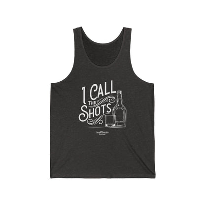 "I call the shots" Men’s Bartender Tank Top