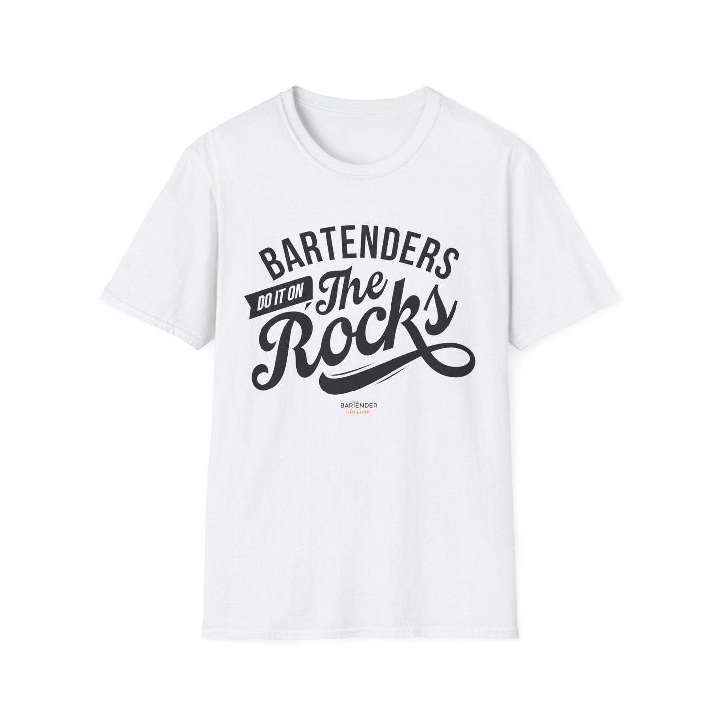 "Bartenders do it on the Rocks" Men's Bartender Tee