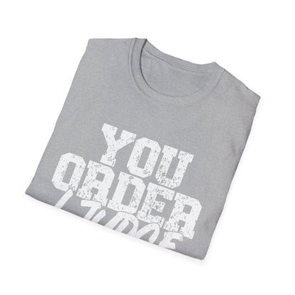 "You Order I Judge" Men's Bartender Tee