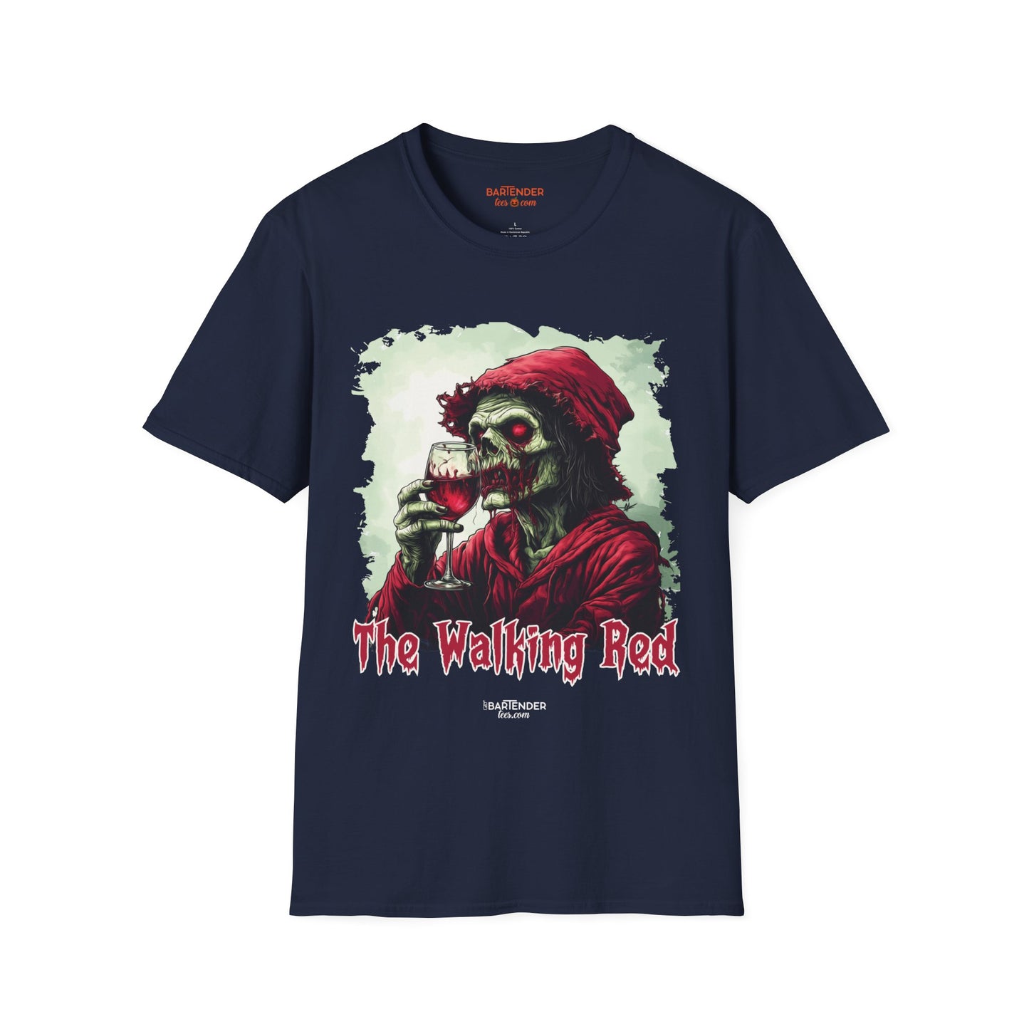 "The Walking Red" Halloween Bartender Softstyle T-Shirt