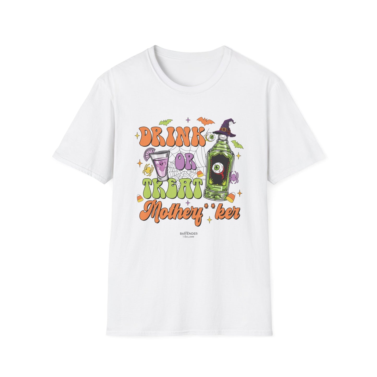 "Drink or Treat Motherf*er" Softstyle Unisex Halloween T-Shirt