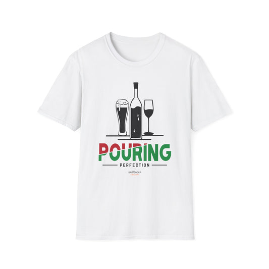 "Pouring Perfection" Men's Bartender Tee