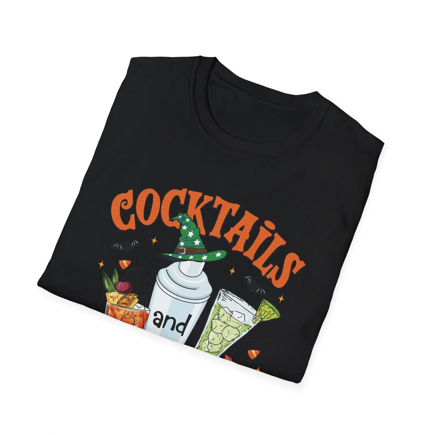 "Cocktails and Curses" Softstyle T-Shirt