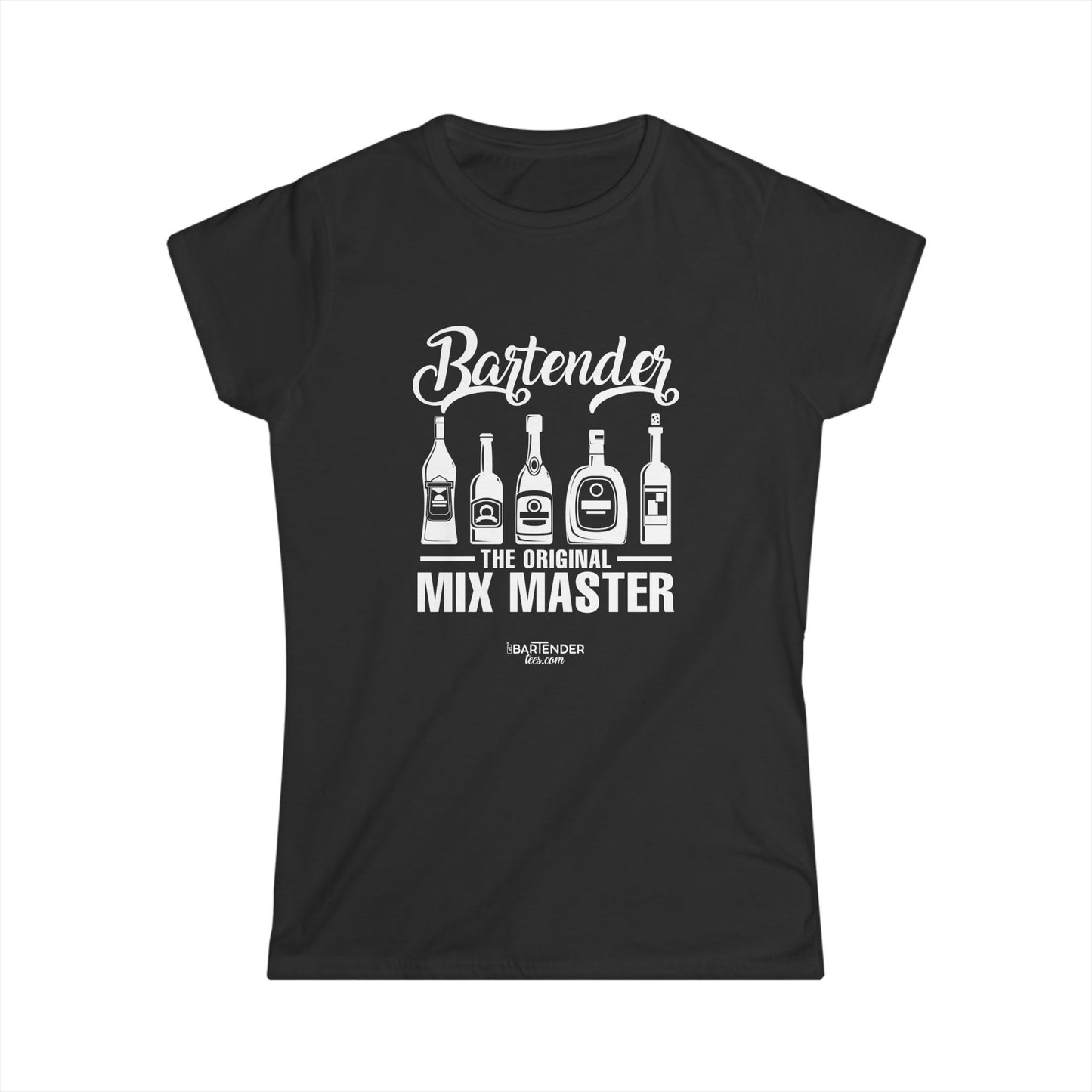 "Bartender The original mix master" Women's Bartender Tee