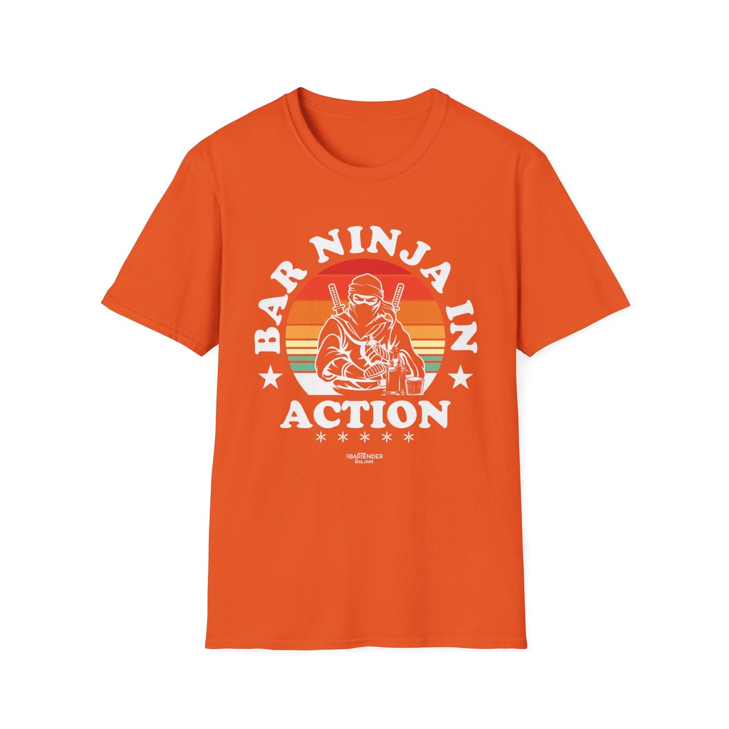 "Bar Ninja in Action" Men's Bartender Tee