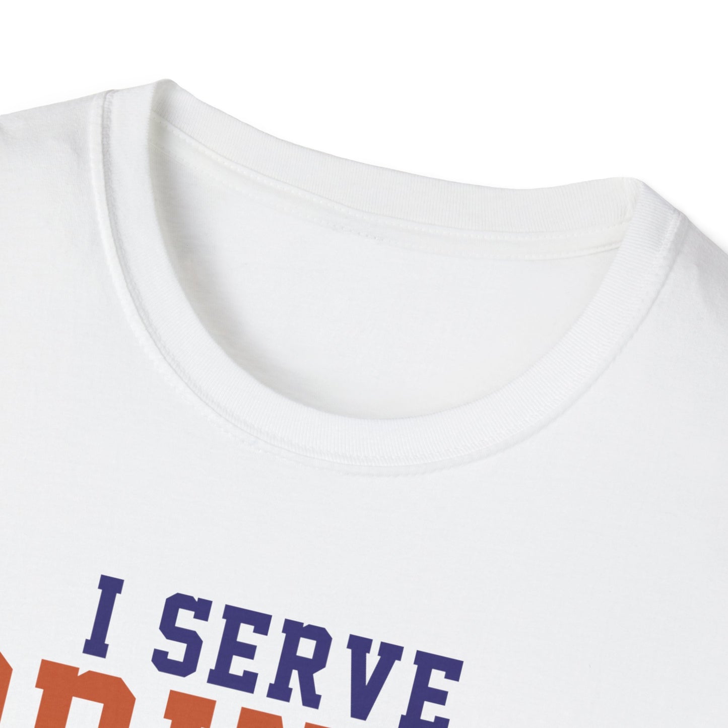 "I Serve Drinks, Not Miracles" Softstyle T-Shirt