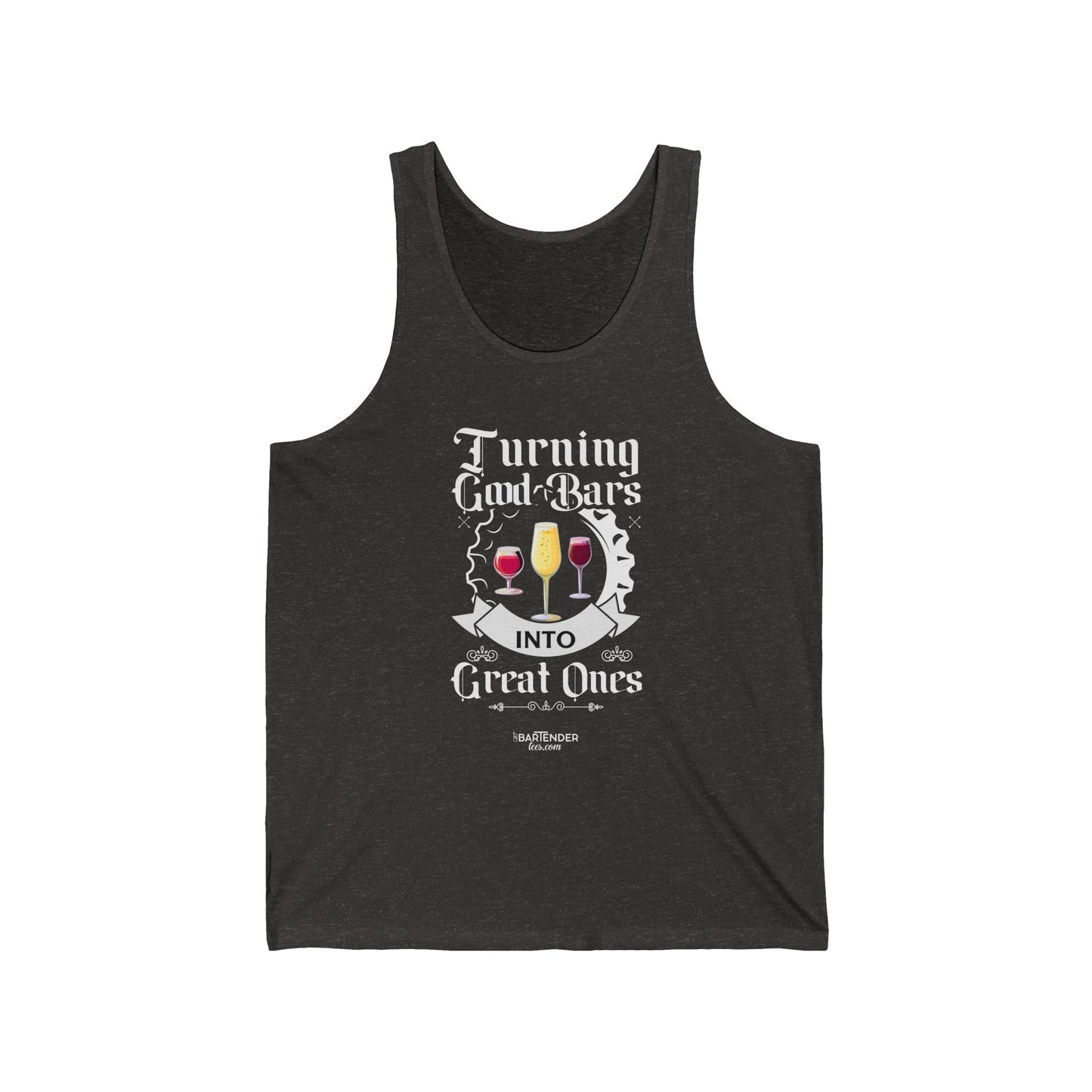 "Turning Good Bars into Great Ones" Men’s Bartender Tank Top